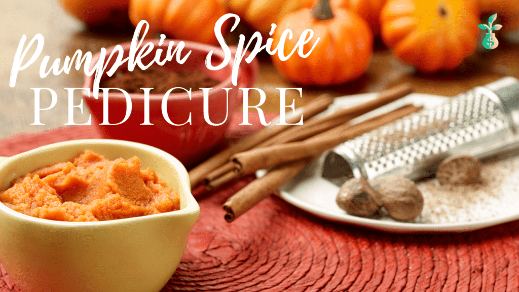 Pumpkin Spice Pedicure